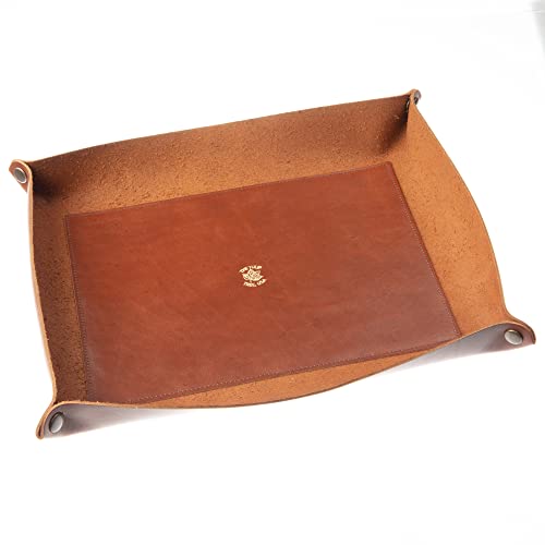 XL Valet Tray in Old English Chestnut