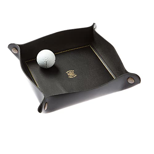 Large Valet Tray in Black Gold