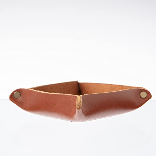 Mini Valet Tray in Old English Chestnut