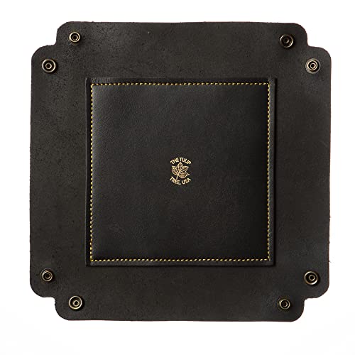 Large Valet Tray in Black Gold