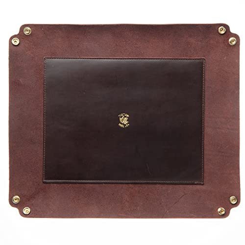 XL Valet Tray in Burgundy