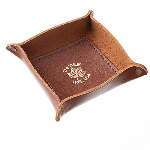 Mini Valet Tray in Old English Chestnut