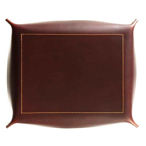 XL Valet Tray in Burgundy Gold