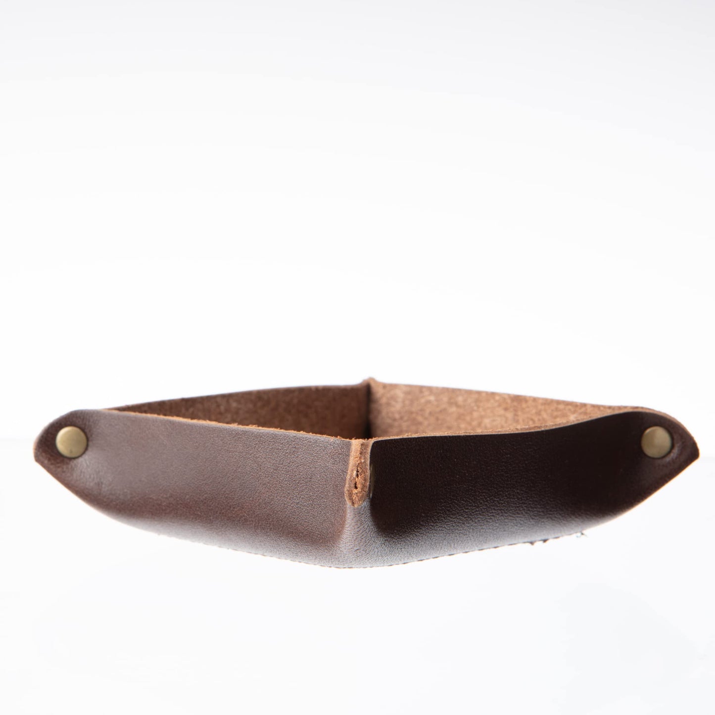 Mini Valet Tray in Dark Walnut Brown