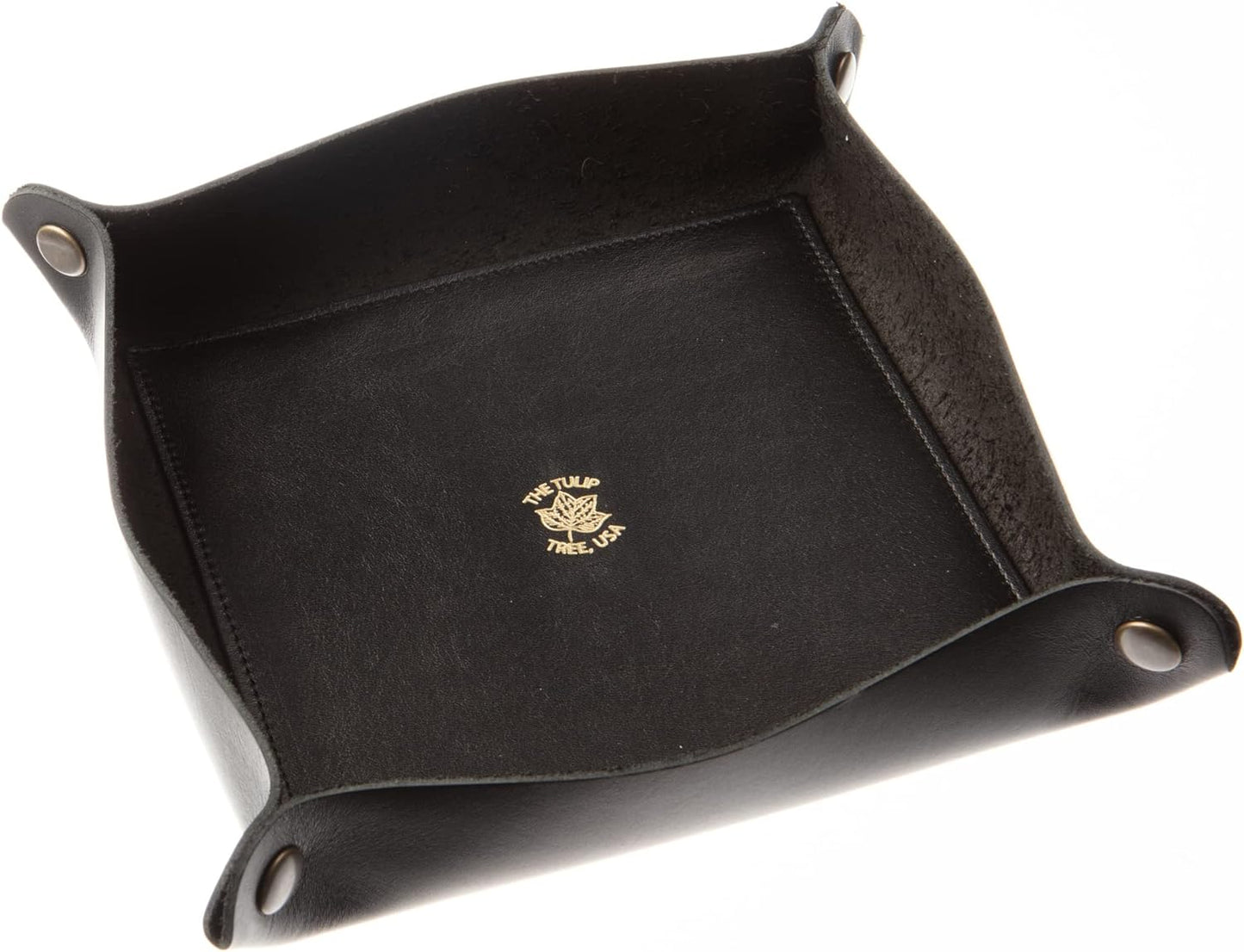 Large Valet Tray in Ebony Black