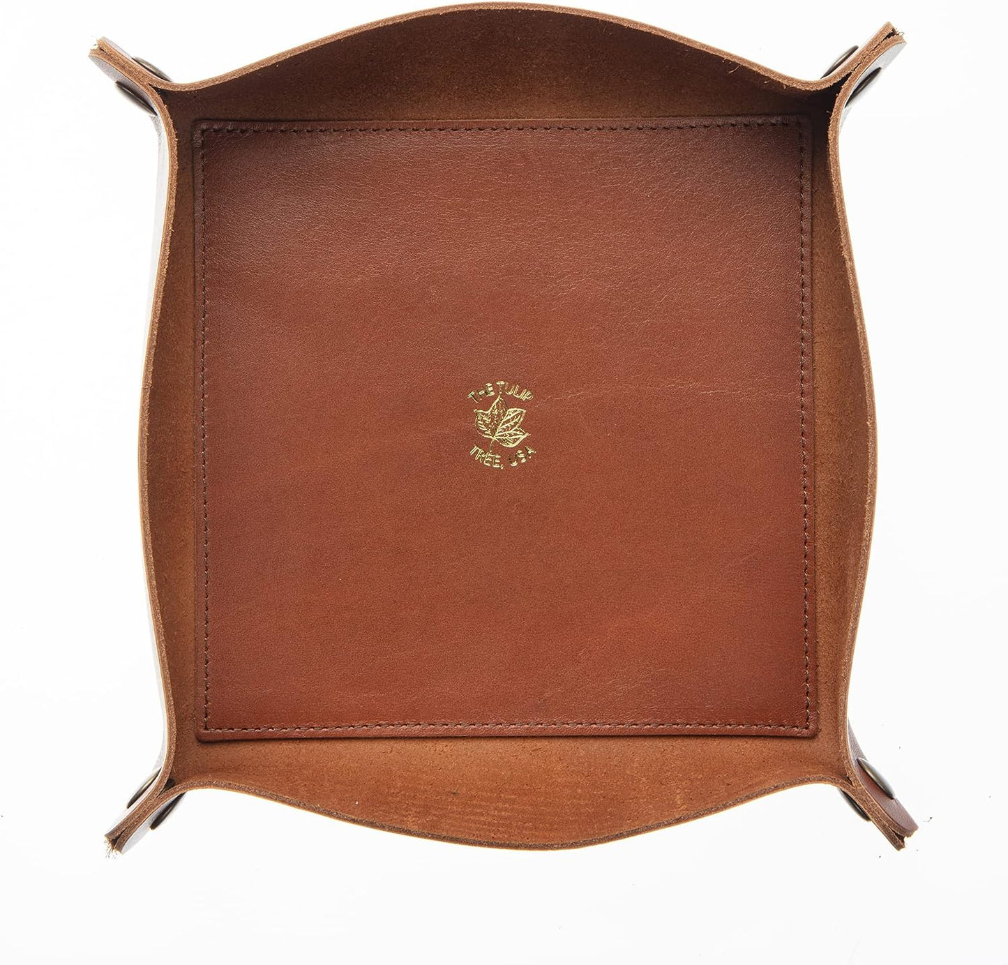 Large Valet Tray in Chestnut