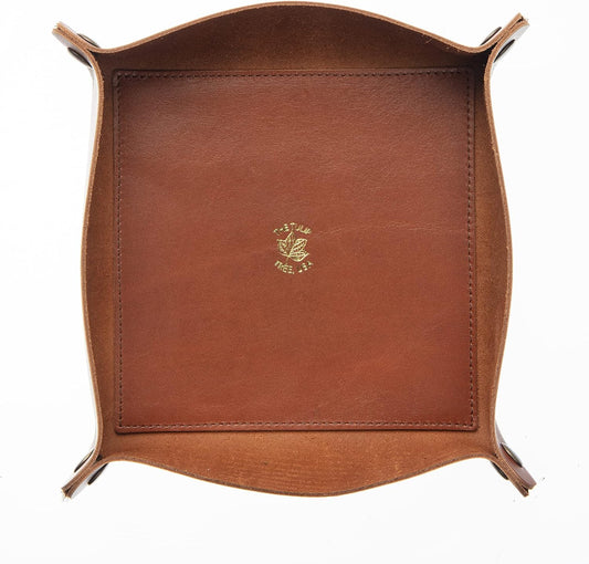 Large Valet Tray in Chestnut