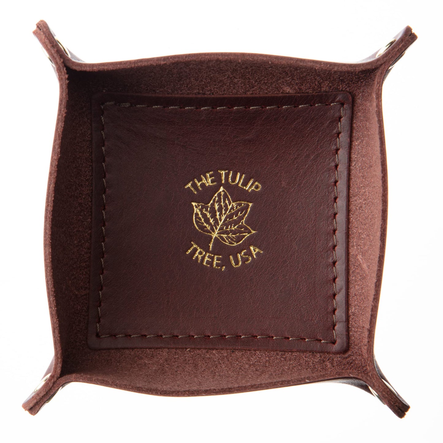 Mini Valet Tray in Burgundy