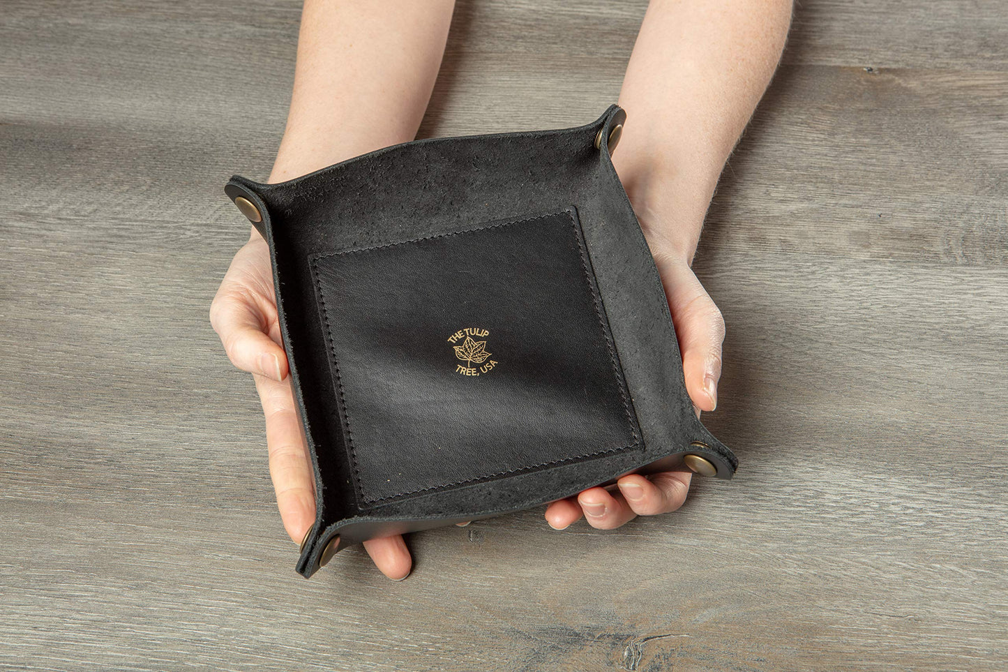 Medium Valet Tray in Black