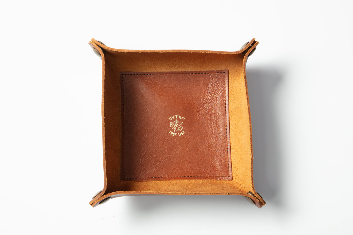 Medium Valet Tray in Chestnut