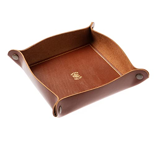 Large Valet Tray in Chestnut Gold