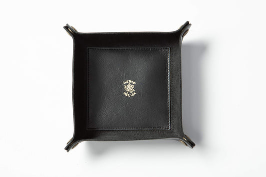 Medium Valet Tray in Ebony Black