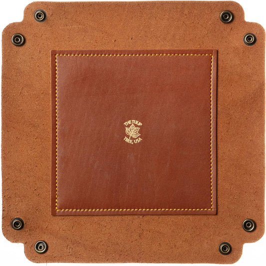 Medium Valet Tray in Chestnut Gold